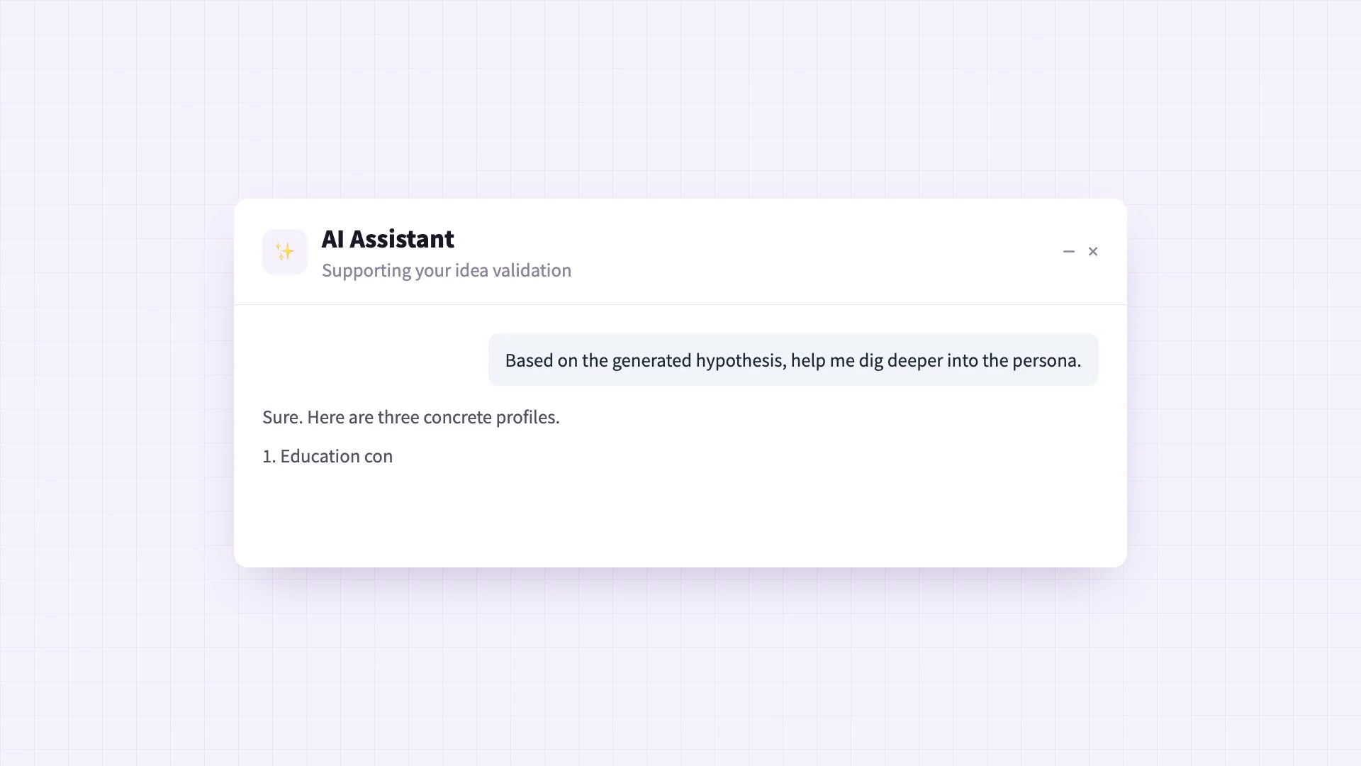 AI Assistant Dialogue