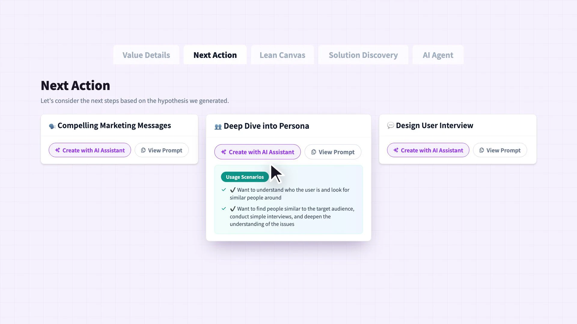 Next Action Suggestions